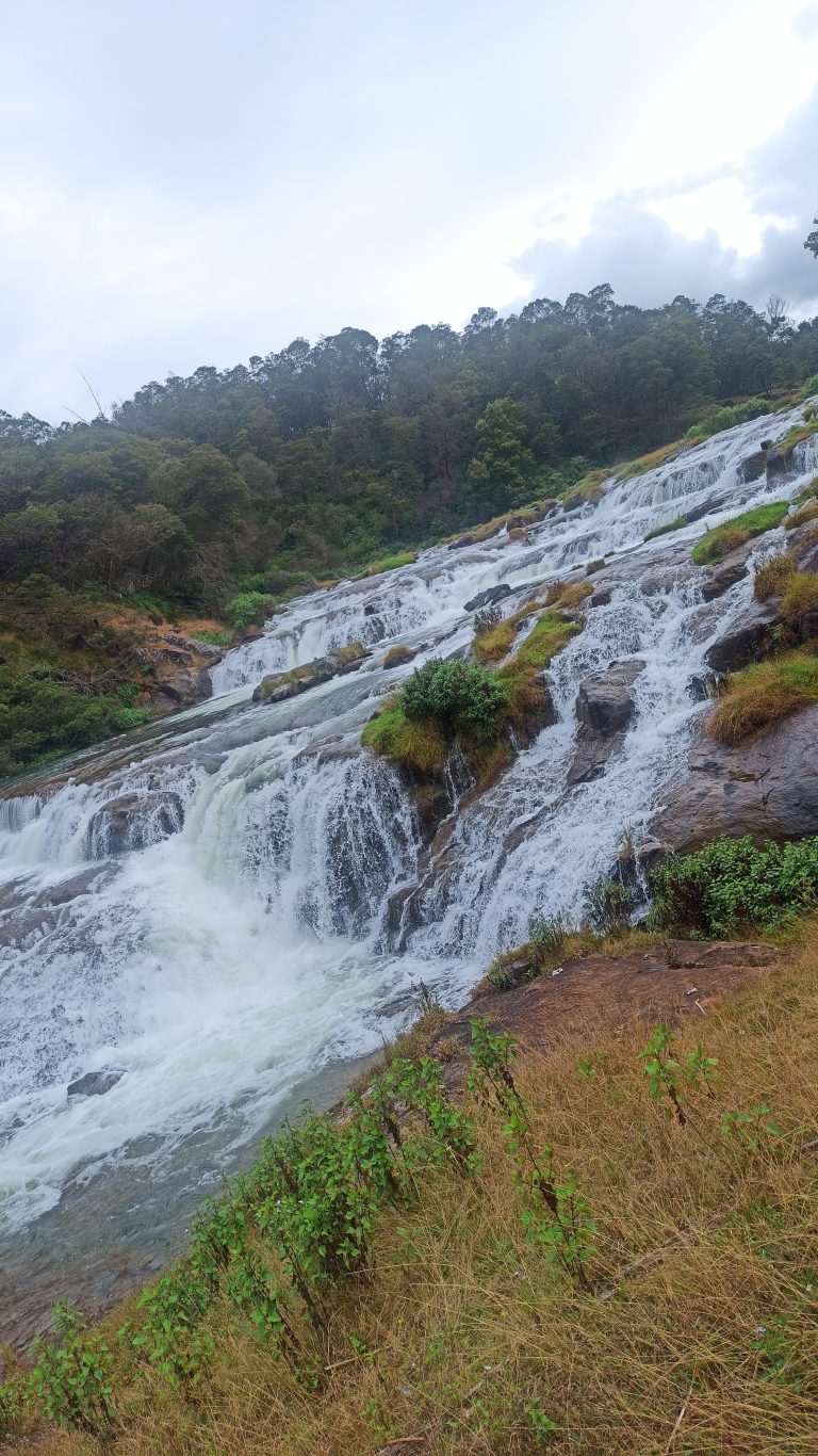 A Waterfall in evening. 
#river