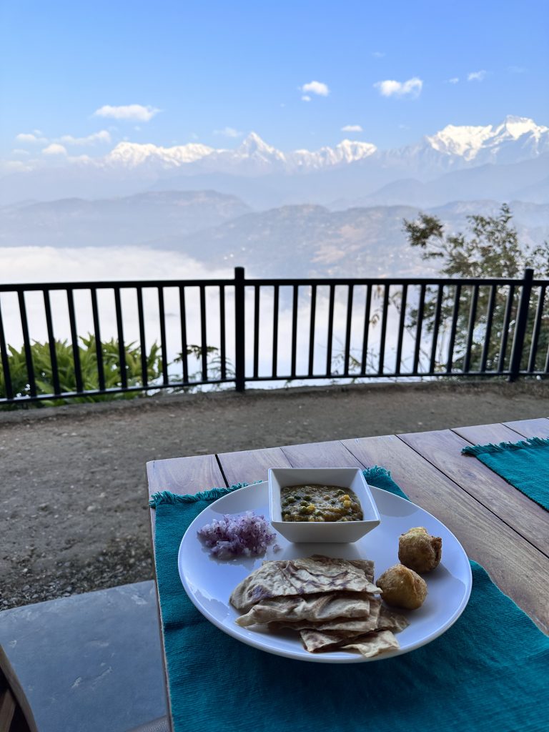 Morning Delights: Starting the day with a feast for the taste buds and a banquet for the eyes.