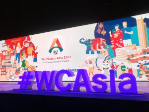 Wordcamp Asia Stage in 2023