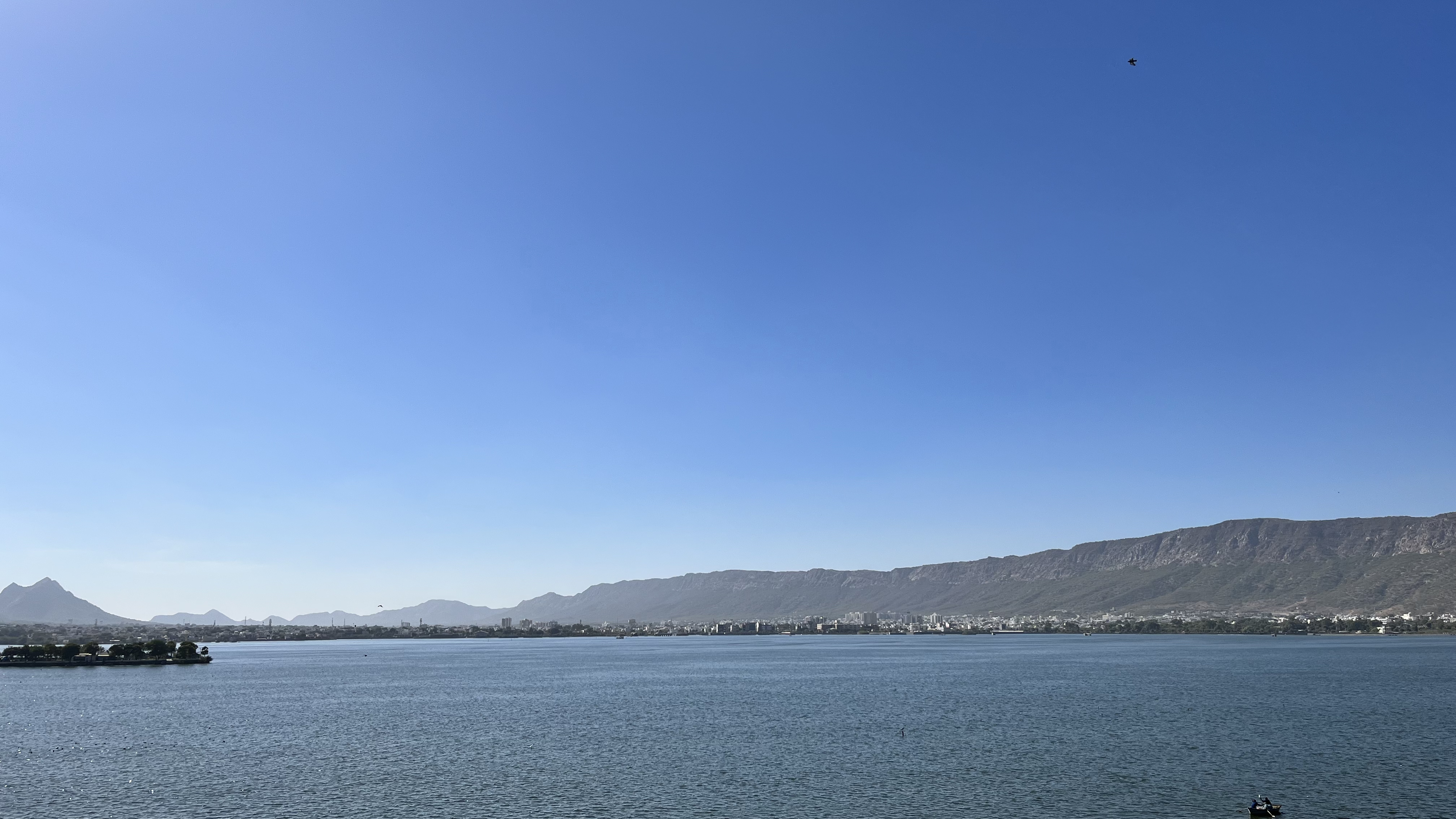 One of the oldest man-made lakes in Asia, the Ana Sagar Lake