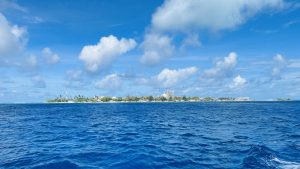 Sea and blue sky
