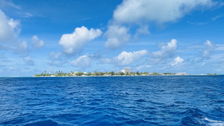 Sea and blue sky