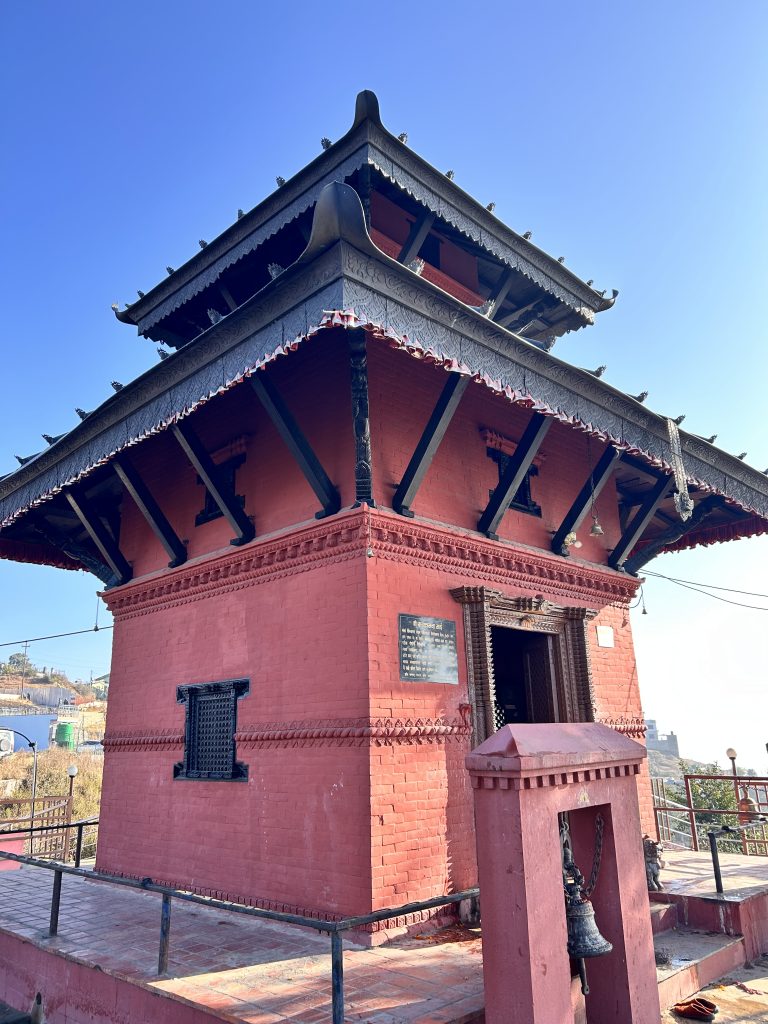 Manakamana Temple in Nepal is devoted to goddess Bhagwati.