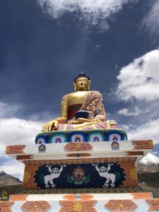 Stupa at Spiti Valley. 
