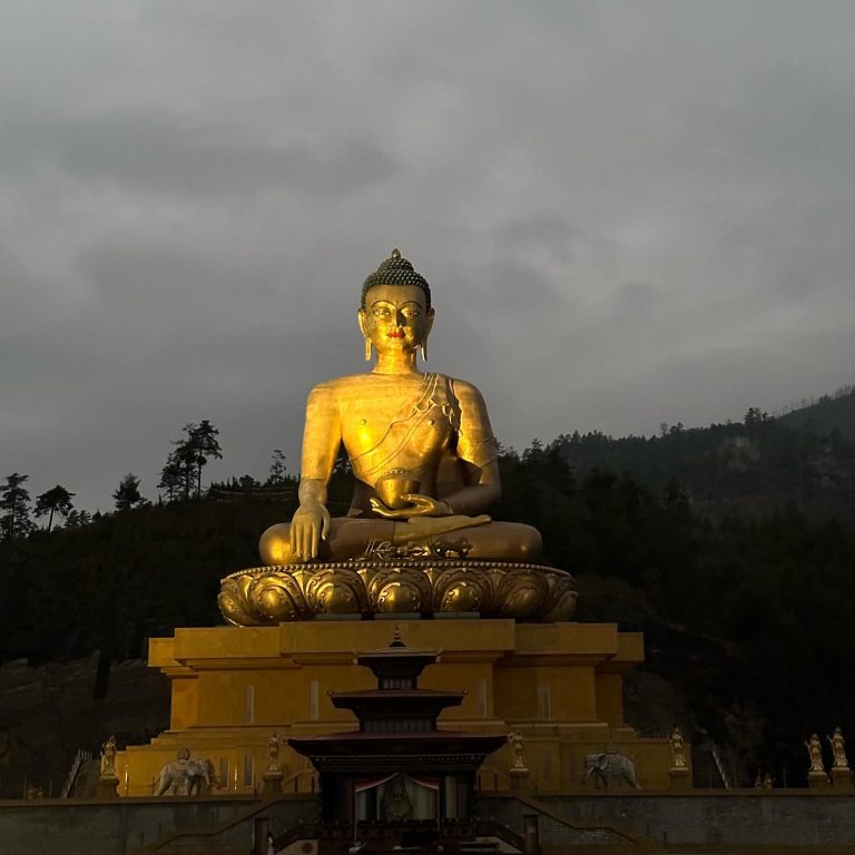 Bhutan’s Big Buddha, Towering at 169 feet.