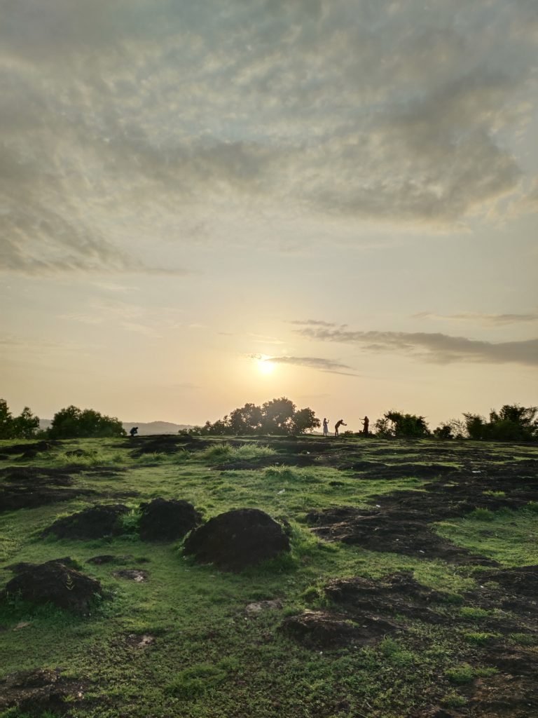 A Sunset view from the hills.