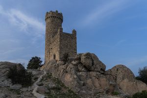 Atalaya de Torrelodones. Small fortress on a rocky hill