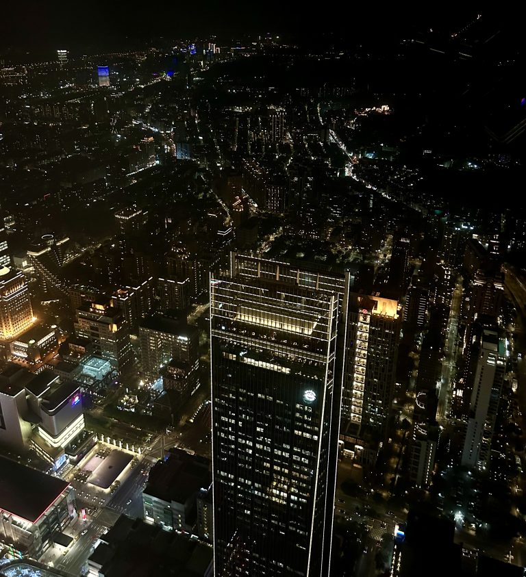 Night view from Taipei 101