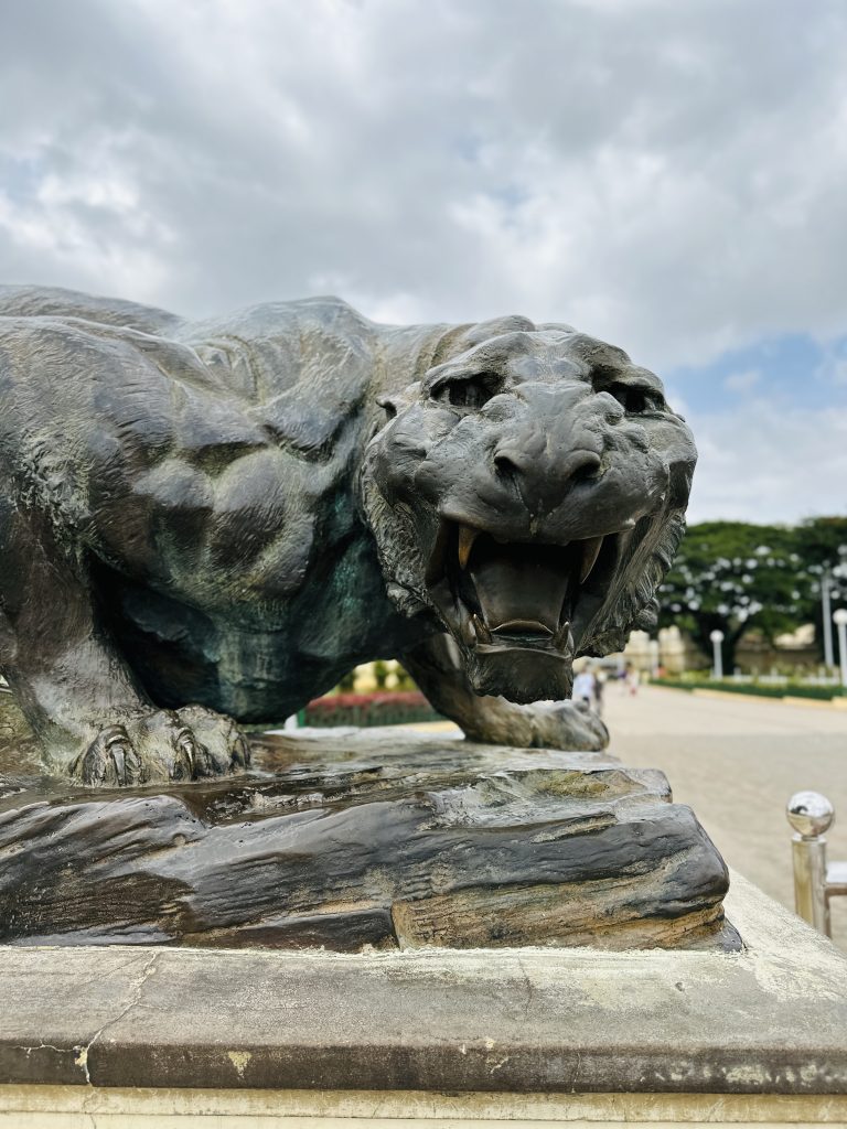 A Statue in Mysore Palace