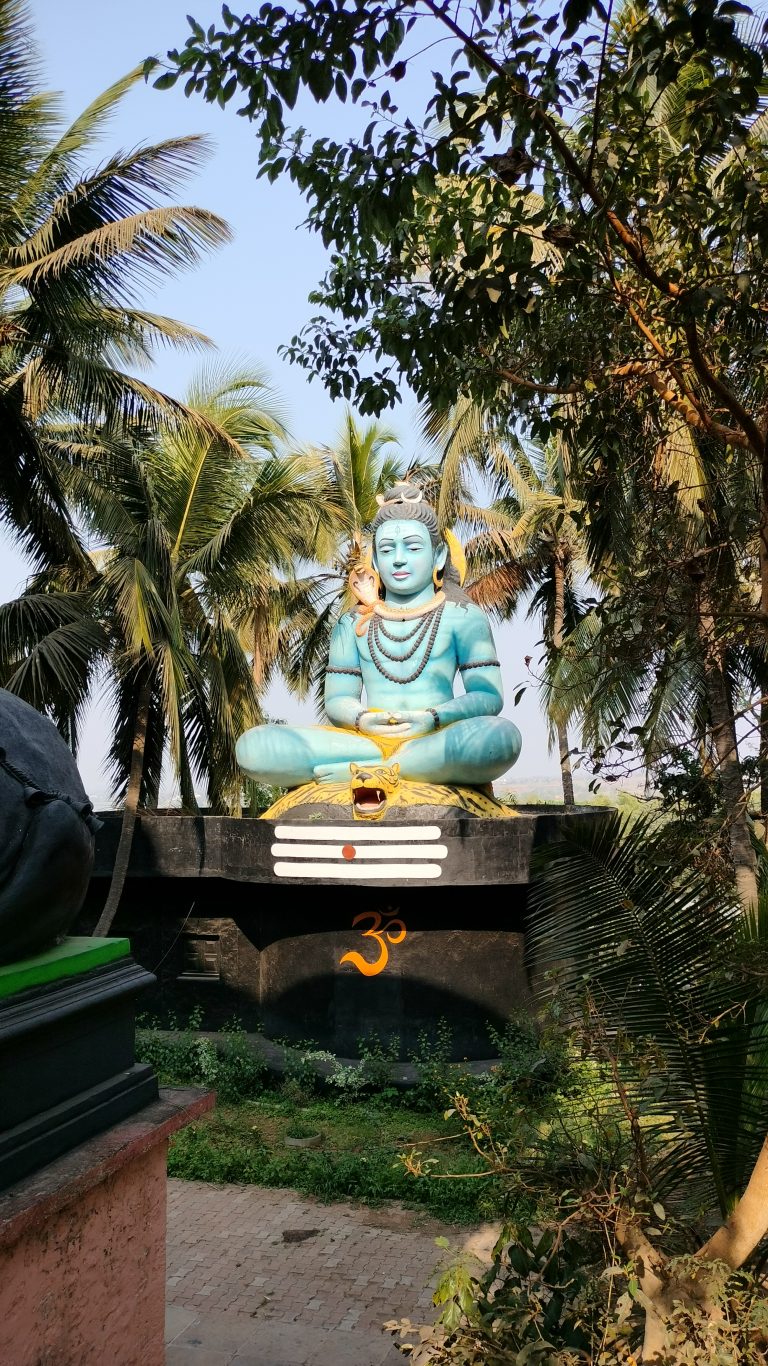 Statue of lord Shiva , Siddhagiri math, Kanerimath, Kolhapur