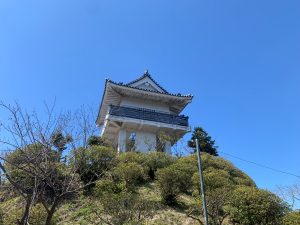 千葉県いすみ市　万木城址公園　展望台　/　Mangi Joshi Park, Isumi City, Chiba Prefecture Viewing platform