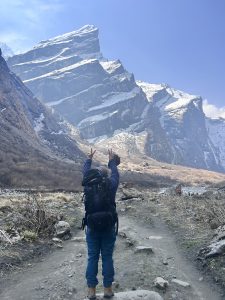 通往Annapurna大本营的路