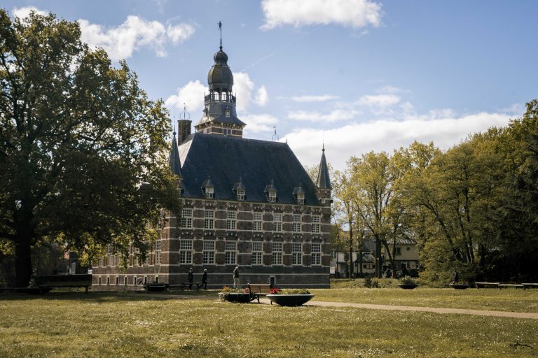 The Dutch Wijchen Castle on a sunny day