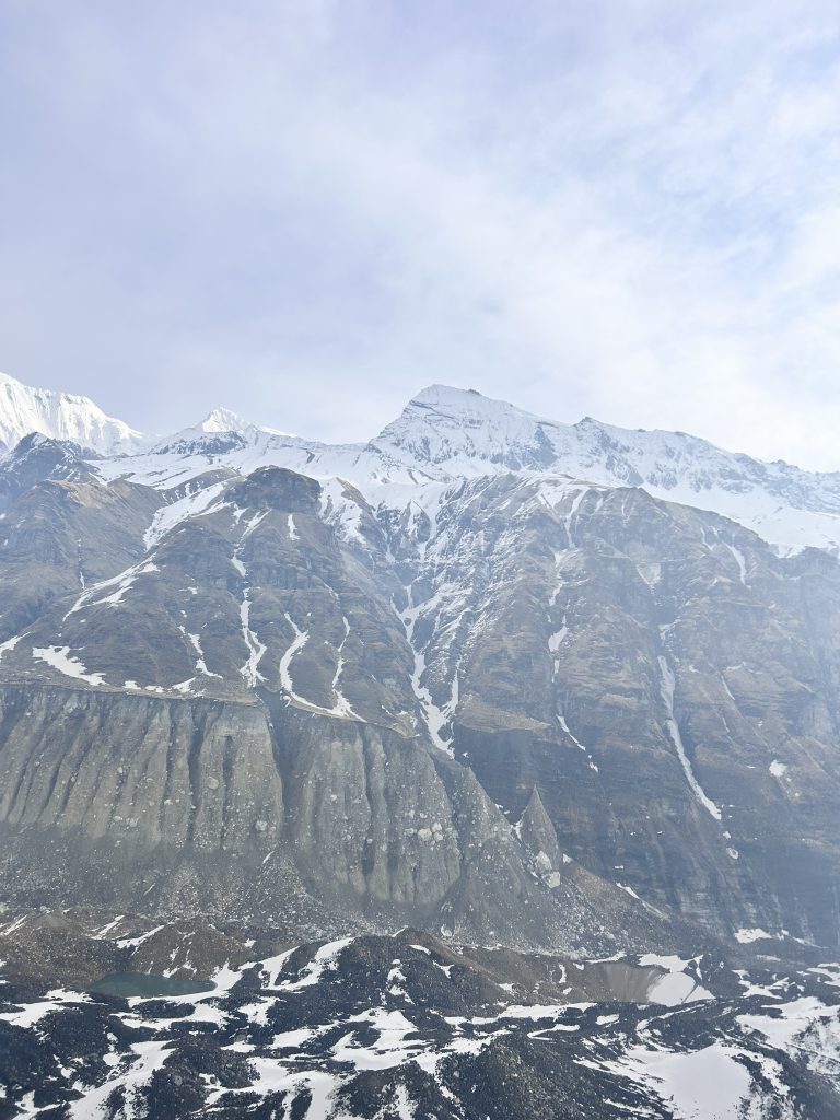 View of Annapurna BaseCamp. This is one of the most popular trekking destinations in Nepal.