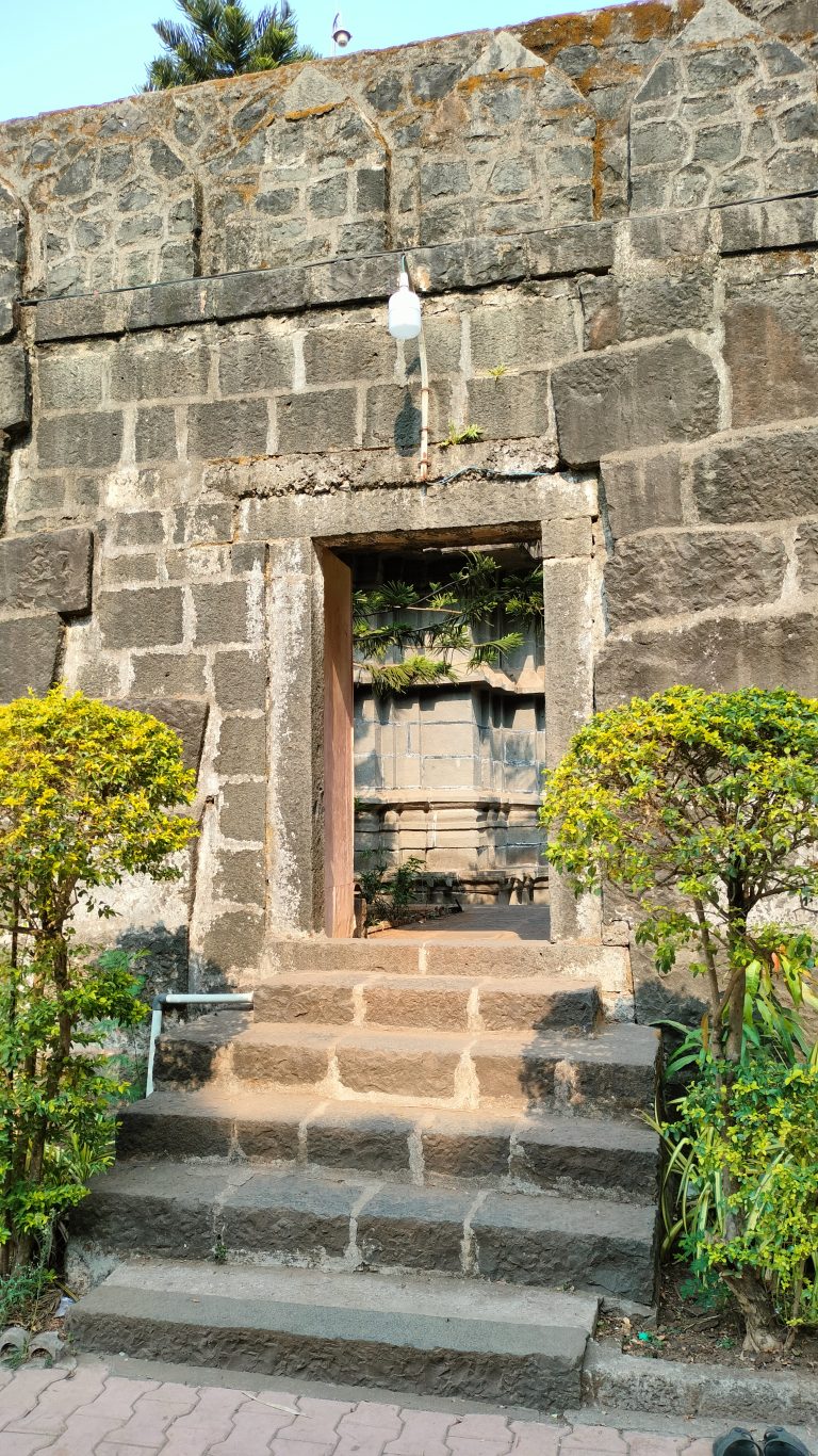 Ancient build Entrance gate to temple