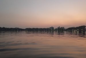 Sunset Serenity: Rankala Lake, Kolhapur, Maharashtra, India
