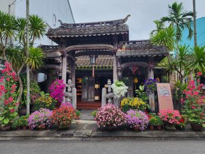 The oldest traditional house in Hoi An town of Vietnam.