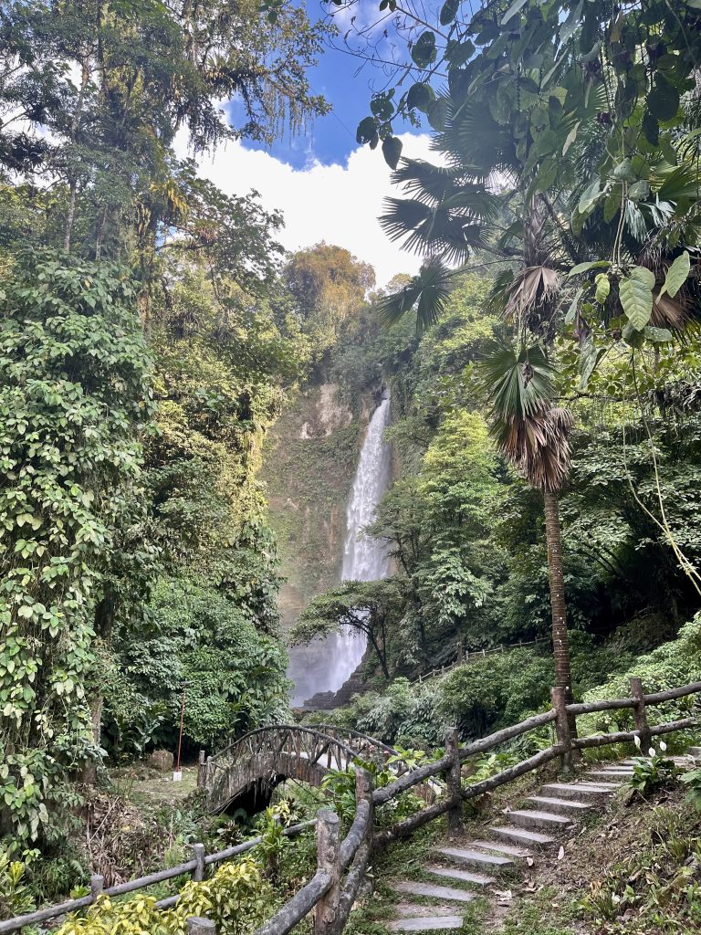 Experience the breathtaking beauty of Lake Sebu’s Seven Waterfalls.