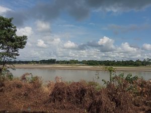 Brahmaputra river in Mymensingh