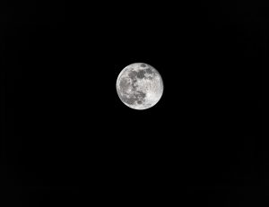 Full moon, as seen from the Netherlands