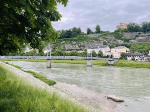 Just before the rain. From the banks of Salzach River, Salzburg, Austria. 