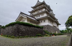 Chiba City Museum of Local History. Construction that looks similar to the castle tower of Inahana Castle (Chiba Castle)