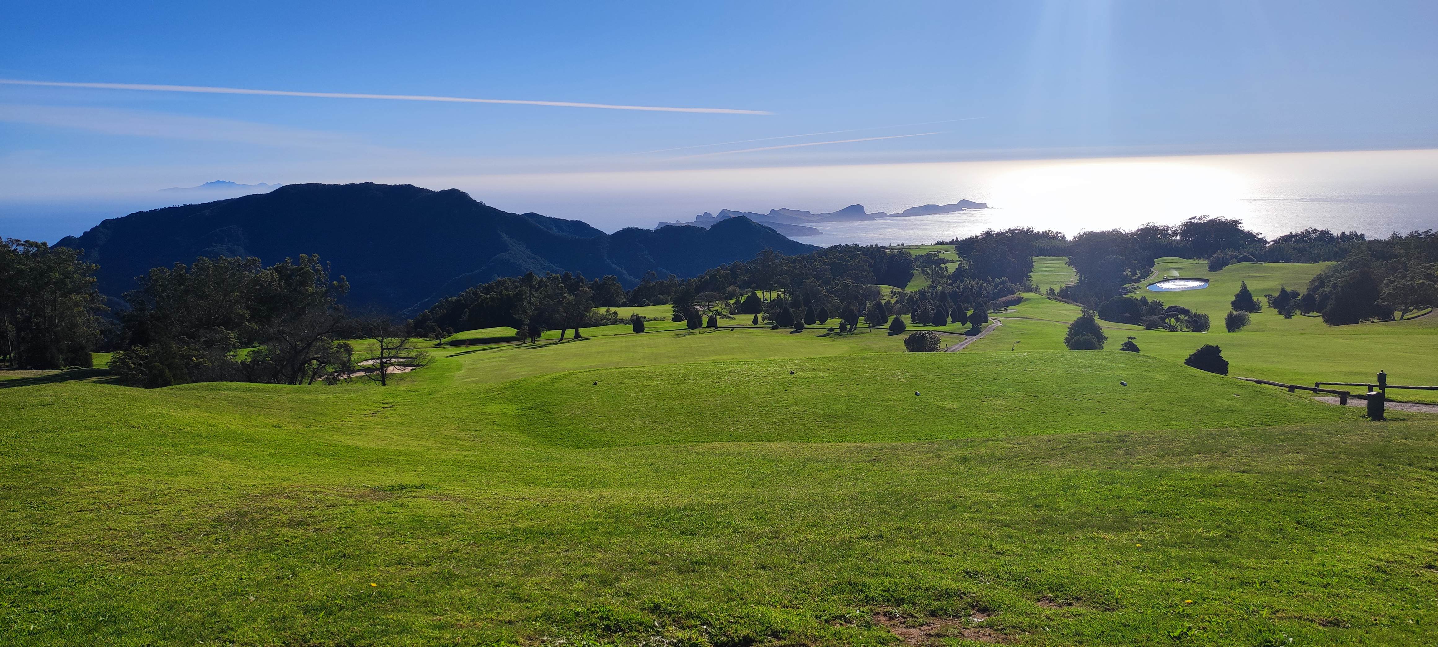 Picture from golf course Santo da Serra in Madeira Islands