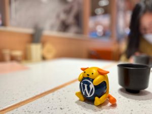 Wapuu Wallpaper Collection: Wapuu and Tea