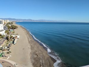 El Bajondillo beach overview (@Torremolinos)