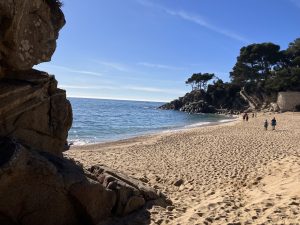 Breathtaking beach: platja de ses torretes, costa brava, spain