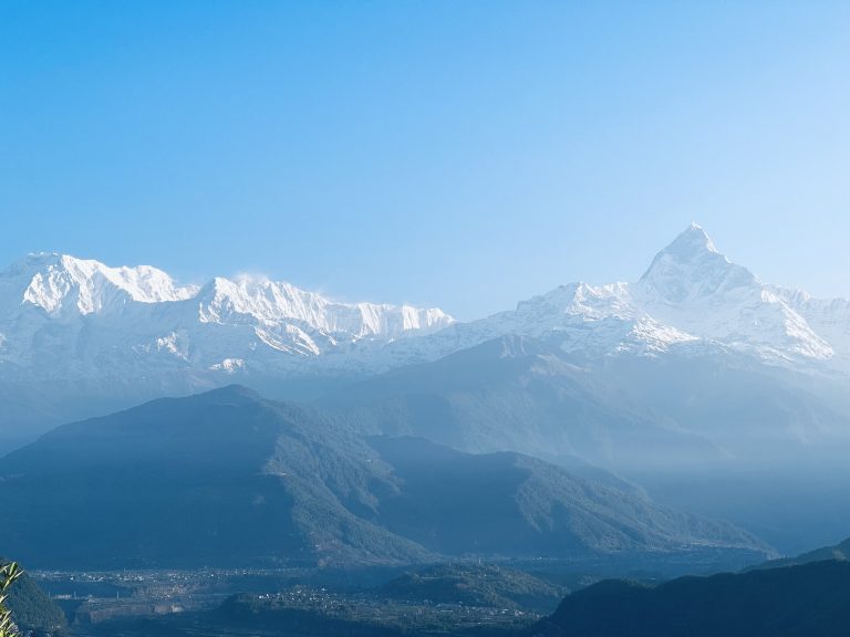 Annapurna range seen from Sarangkot