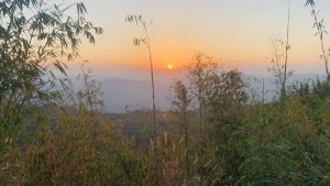 View larger photo: Beautiful Sunrise in Keokradong, Bangladesh