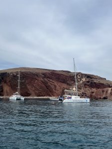 View larger photo: Santorini red beach