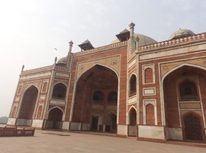 Mosque beside the Taj Mahal