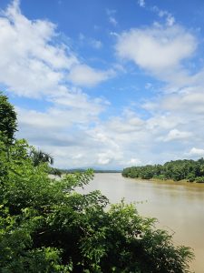 View larger photo: Chaliyar river on a sunny day after the flood & long rainy days. From Oorkkadavu, Kozhikode, Kerala.