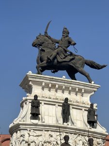 Shivaji Statue in Amritsar Punjab.