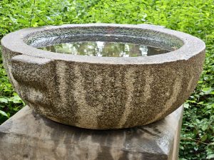 View larger photo: A stone water basin. From Cubbon Park, Bengaluru, Karnataka. 