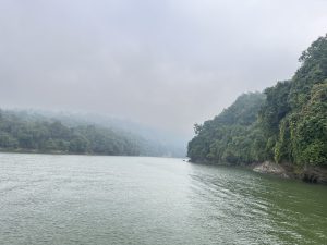 Kaptai lake, rangamati, with mountain