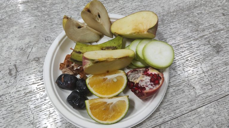 Fruit dish as dinner at shardul meet-up surat