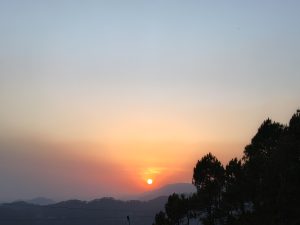 Beautiful sunset in Hill Station - Picture of Himachal Pradesh, India