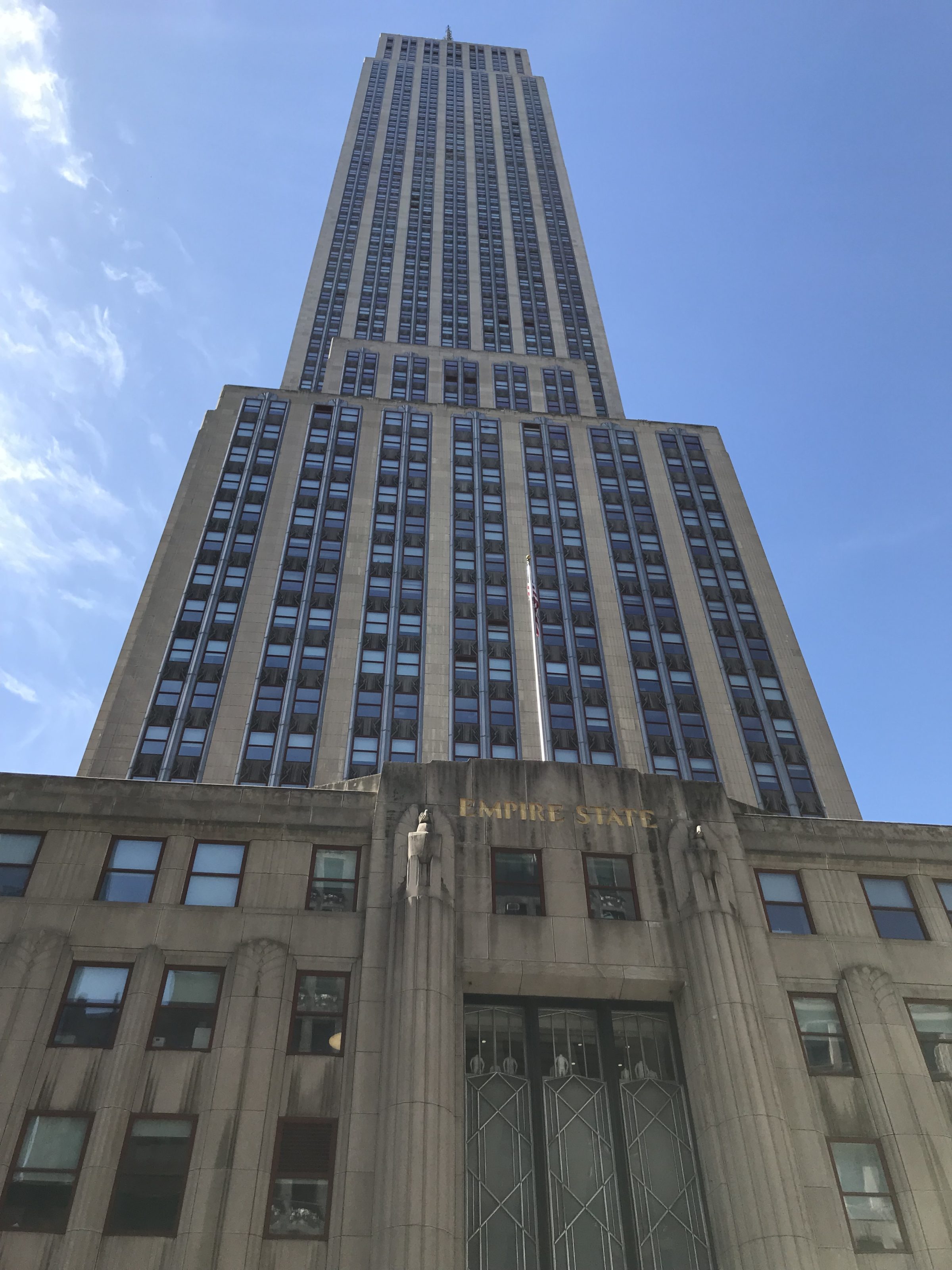 The Empire State Building in New York City, New York.