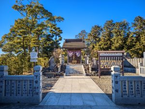 Outside a shrine in Narita, Chiba, Japan