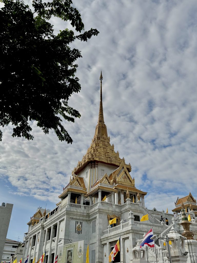 A Buddha temple in Bangkok