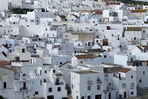 The white houses of Grazalema, Cadiz (Spain)