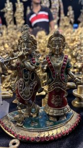 Lord Krishna and Radha Statue.