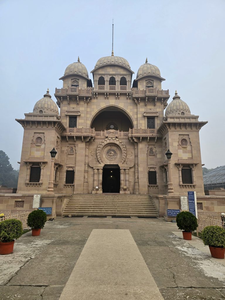 Early morning view of Belur Math. Located in Howrah, West Bengal.