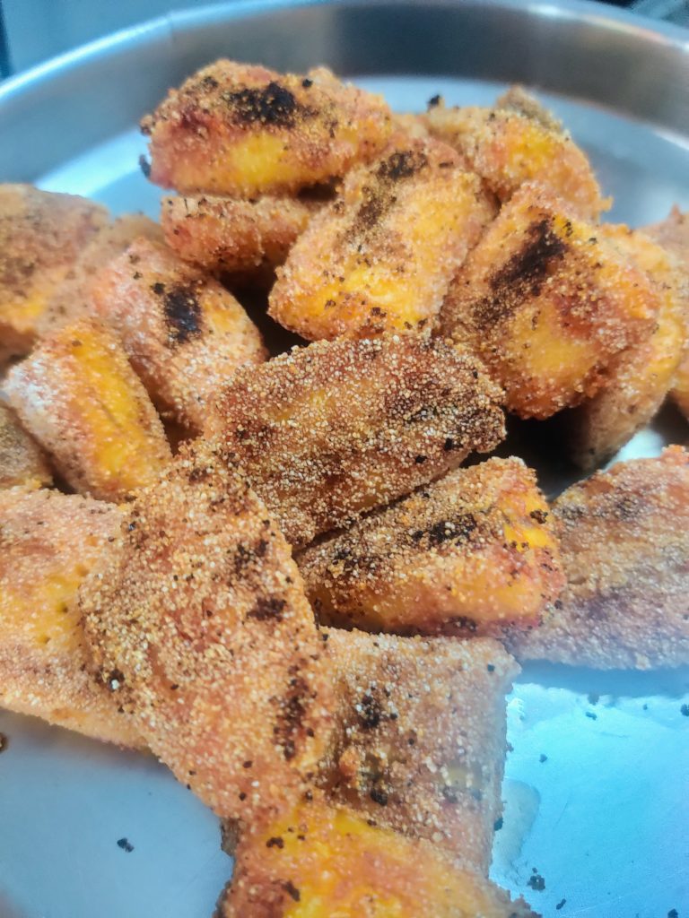 Banana Rava Fry, Indian Food, Food, Banana Dish