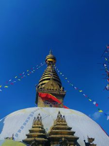 Bouddha Stupa, also known as Boudhanath Stupa, is one of the largest and most sacred Buddhist stupas in Nepal. Located in Kathmandu, it is a UNESCO World Heritage Site and a significant pilgrimage destination for Tibetan Buddhists.