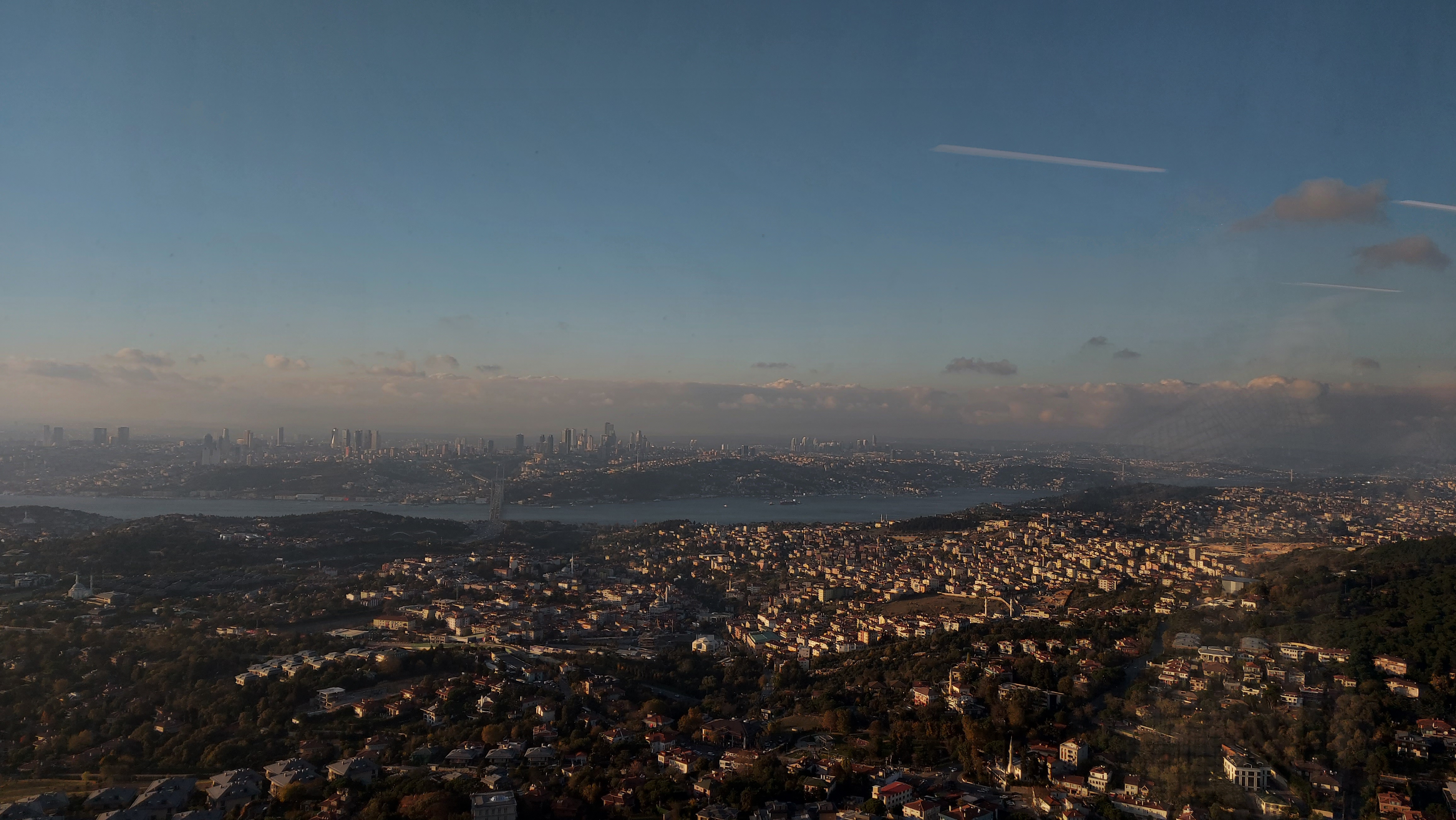 Bird's eye view of Istanbul