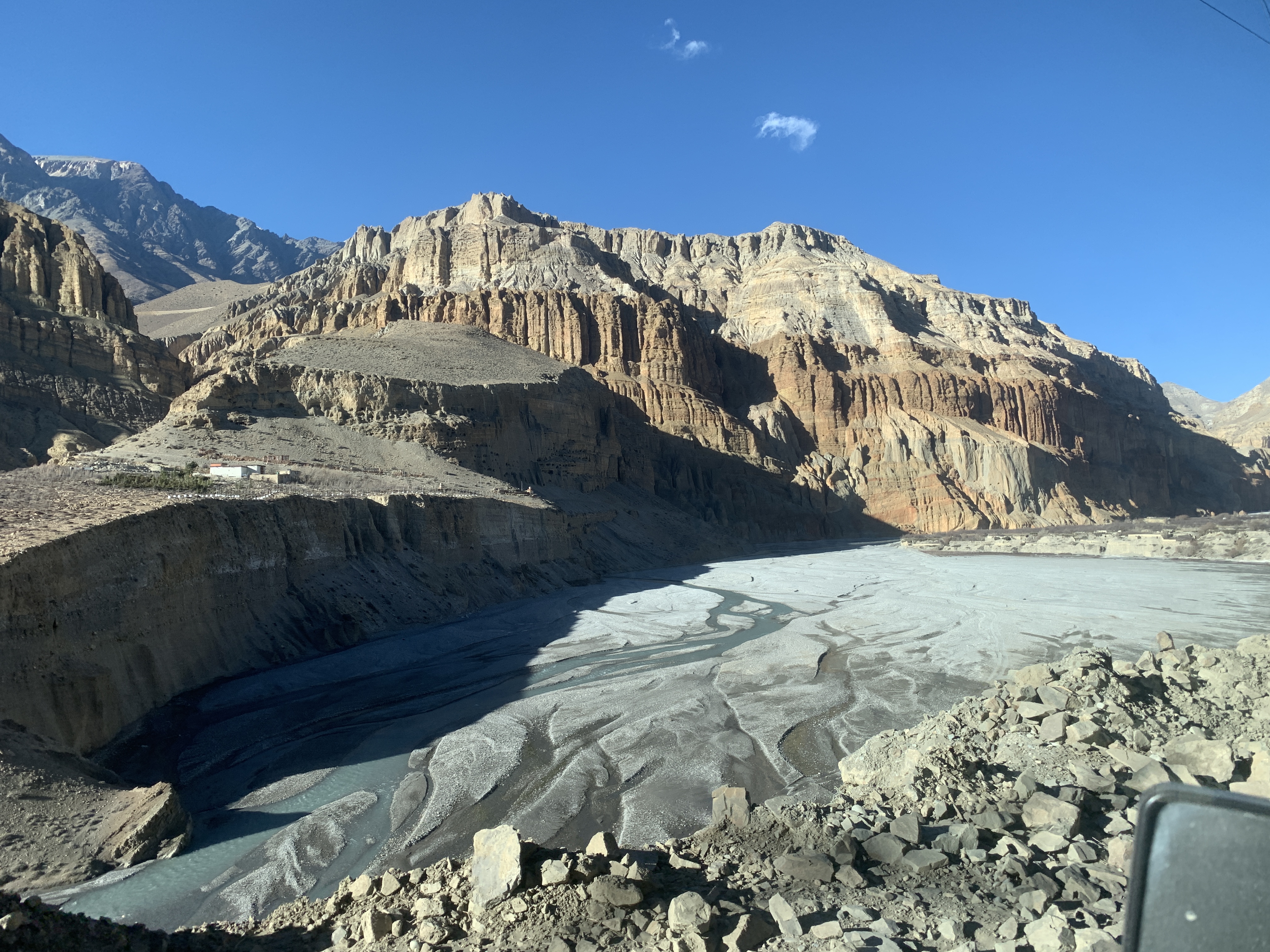 View Of Upper Mustang, Nepal.